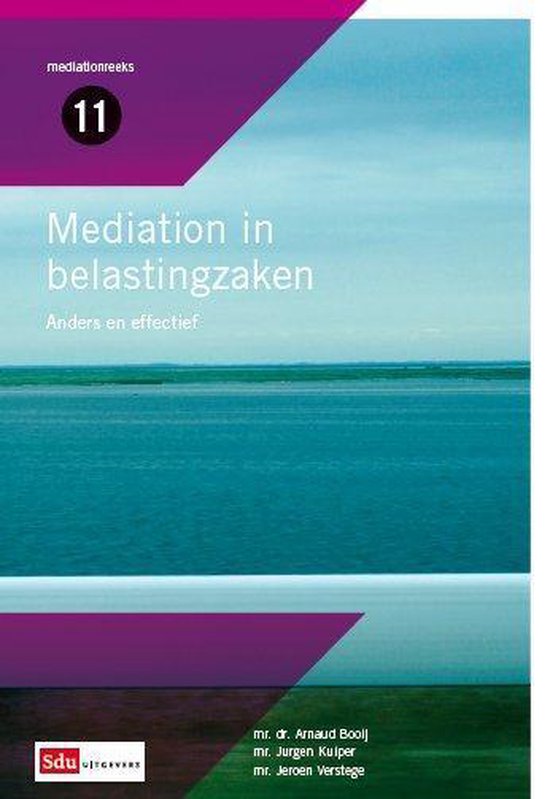 Mediation reeks 11 -   Mediation in belastingzaken - cover