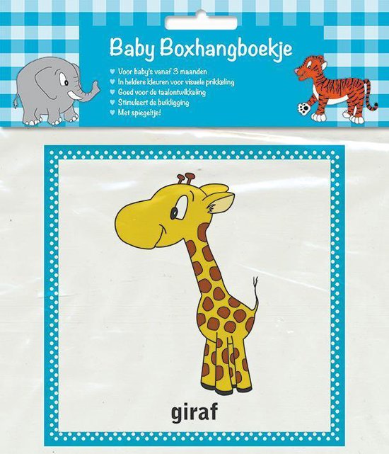 Cover van het boek 'Boxhangboekje blauw'