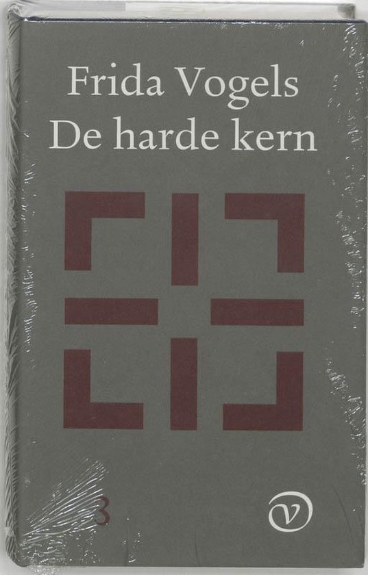Cover van het boek 'De harde kern / 3 Gedichten' van Frida Vogels
