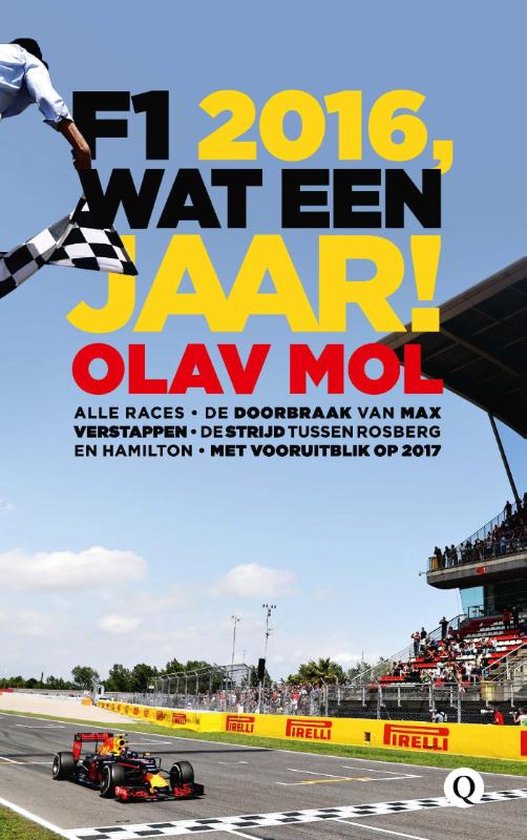 Boek cover F1 2016, wat een jaar! van Olav Mol (Paperback)