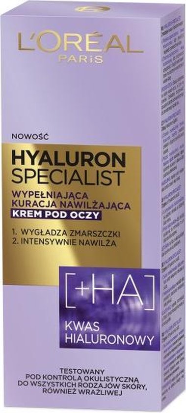 hyaluron specialist loreal eye cream