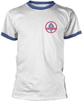 Shelby Unisex Tshirt -M- COBRA BADGE (TIPPED TS) Wit