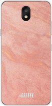 LG K30 (2019) Hoesje Transparant TPU Case - Sandy Pink #ffffff