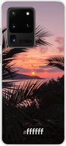 Samsung Galaxy S20 Ultra Hoesje Transparant TPU Case - Pretty Sunset #ffffff