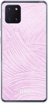 Samsung Galaxy Note 10 Lite Hoesje Transparant TPU Case - Pink Slink #ffffff