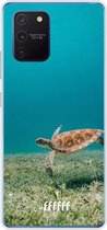 Samsung Galaxy Note 10 Lite Hoesje Transparant TPU Case - Turtle #ffffff