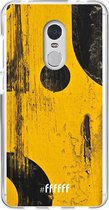 Xiaomi Redmi 5 Hoesje Transparant TPU Case - Black And Yellow #ffffff