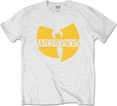 WuTang Clan Kinder Tshirt -Kids tm 12 jaar- Logo Wit