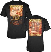 Megadeth Heren Tshirt -2XL- China Whitehouse Zwart
