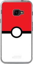 Samsung Galaxy Xcover 4 Hoesje Transparant TPU Case - Pokeball #ffffff