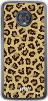 Motorola Moto G6 Hoesje Transparant TPU Case - Jaguar Print #ffffff