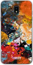 Samsung Galaxy J7 (2018) Hoesje Transparant TPU Case - Colourful Palette #ffffff