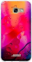 Samsung Galaxy A3 (2017) Hoesje Transparant TPU Case - Colour Bokeh #ffffff