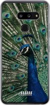 LG G8 ThinQ Hoesje Transparant TPU Case - Peacock #ffffff