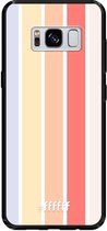 Samsung Galaxy S8 Hoesje TPU Case - Vertical Pastel Party #ffffff