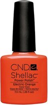 CND - Colour - Shellac - Gellak - Electric Orange - 7,3 ml