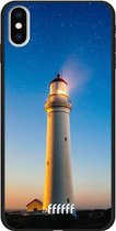 iPhone Xs Max Hoesje TPU Case - Lighthouse #ffffff