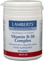 Lamberts Vitamine B50 Complex - 60 Tabletten - Vitaminen