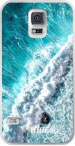 Samsung Galaxy S5 Hoesje Transparant TPU Case - Perfect to Surf #ffffff