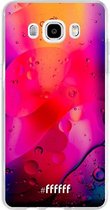 Samsung Galaxy J5 (2016) Hoesje Transparant TPU Case - Colour Bokeh #ffffff