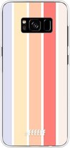 Samsung Galaxy S8 Plus Hoesje Transparant TPU Case - Vertical Pastel Party #ffffff