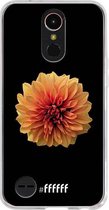 LG K10 (2017) Hoesje Transparant TPU Case - Butterscotch Blossom #ffffff