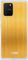 Samsung Galaxy S10 Lite Hoesje Transparant TPU Case - Bold Gold #ffffff