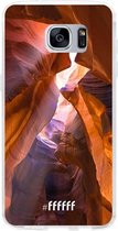 Samsung Galaxy S7 Hoesje Transparant TPU Case - Sunray Canyon #ffffff