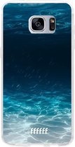 Samsung Galaxy S7 Hoesje Transparant TPU Case - Lets go Diving #ffffff