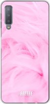 Samsung Galaxy A7 (2018) Hoesje Transparant TPU Case - Cotton Candy #ffffff