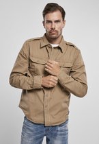 Urban Classics Overhemd -4XL- Vintage Bruin