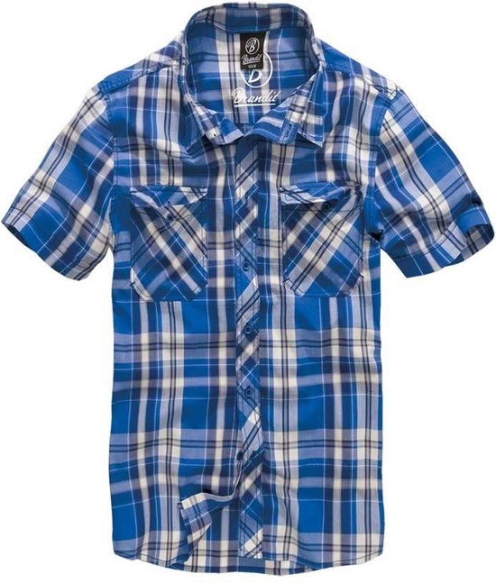 Brandit - Roadstar Overhemd - M - Blauw
