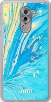 Honor 6X Hoesje Transparant TPU Case - Endless Azure #ffffff