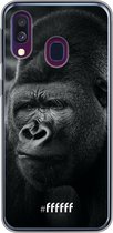 Samsung Galaxy A40 Hoesje Transparant TPU Case - Gorilla #ffffff