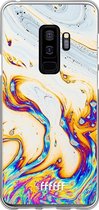 Samsung Galaxy S9 Plus Hoesje Transparant TPU Case - Bubble Texture #ffffff