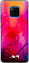Huawei Mate 20 Pro Hoesje Transparant TPU Case - Colour Bokeh #ffffff