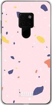 Huawei Mate 20 Hoesje Transparant TPU Case - Terrazzo N°8 #ffffff