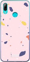 Honor 10 Lite Hoesje Transparant TPU Case - Terrazzo N°8 #ffffff