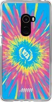Xiaomi Mi Mix 2 Hoesje Transparant TPU Case - Flower Tie Dye #ffffff