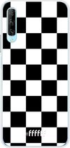 Huawei P Smart Pro Hoesje Transparant TPU Case - Checkered Chique #ffffff