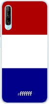 Huawei P Smart Pro Hoesje Transparant TPU Case - Nederlandse vlag #ffffff