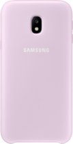 Samsung dual layer cover - roze - voor Samsung Galaxy J3 2017