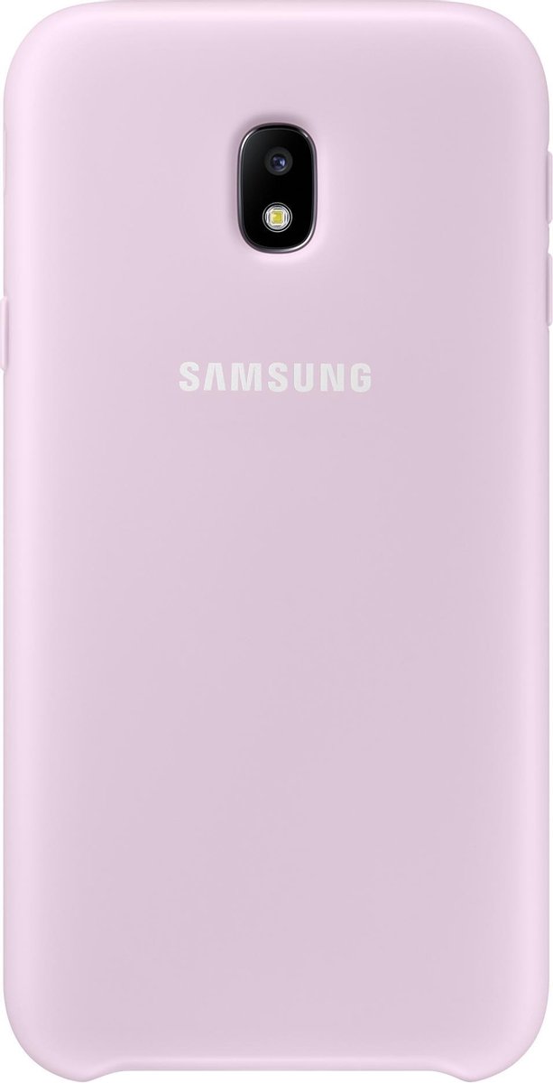 Samsung dual layer cover - roze - voor Samsung Galaxy J3 2017