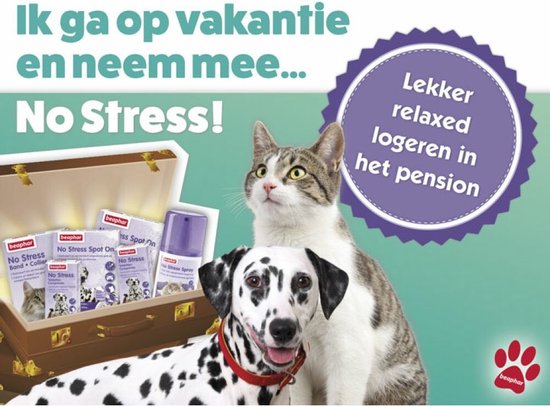 Født kollektion Jeg regner med Beaphar No Stress Band Hond - Anti Stressmiddel | bol.com