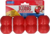 Kong Goodie Ribbon Rood - Hondenspeelgoed - Medium