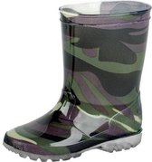 Regenlaars Gevavi Boots | Jungle Jongenslaars met Led-Lampjes PVC | Maat 24 | Groen