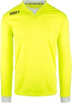 Robey Shirt Catch LS - Voetbalshirt - Neon Yellow - Maat XL