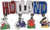 Magneet Holland Glitter & Bedels Tin - Souvenir