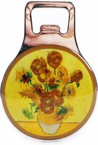 Opener Magneet Metaal Zonnebloemen Van Gogh - Souvenir