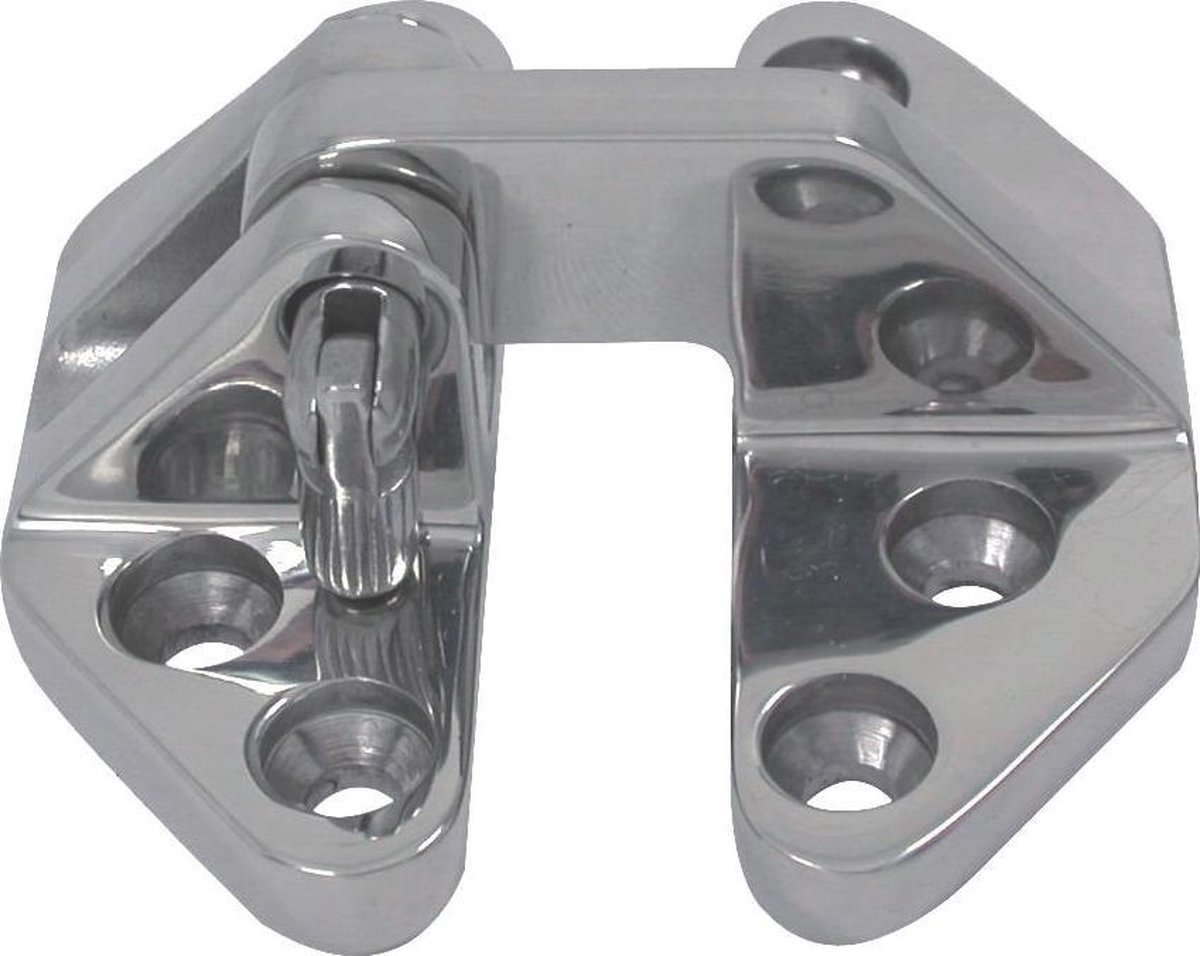 Scharnier - 76x65x4 - Rvs 316 - Knoop boven